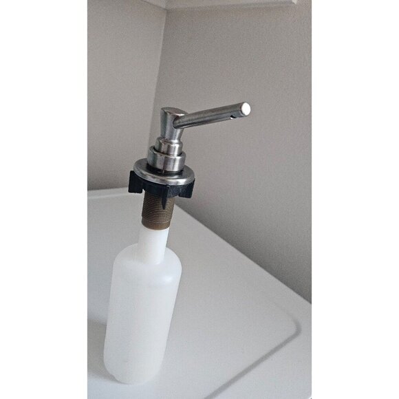 Countertop soap dispenser Brushed nickel - Picture 4 of 7